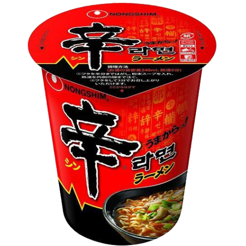 농심 신라면 컵라면 일본판