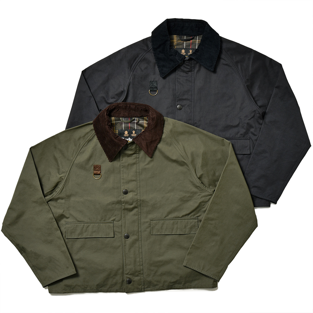 Barbour 바버 OS SPEY 스페이 자켓 MCA0932 네이비 세이지 - 메인 이미지