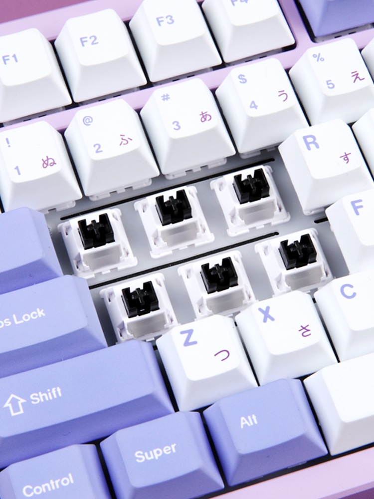기계식 키보드 닌자87프로 무선 게이밍 퍼플 독거미 기계식 키보드 추천