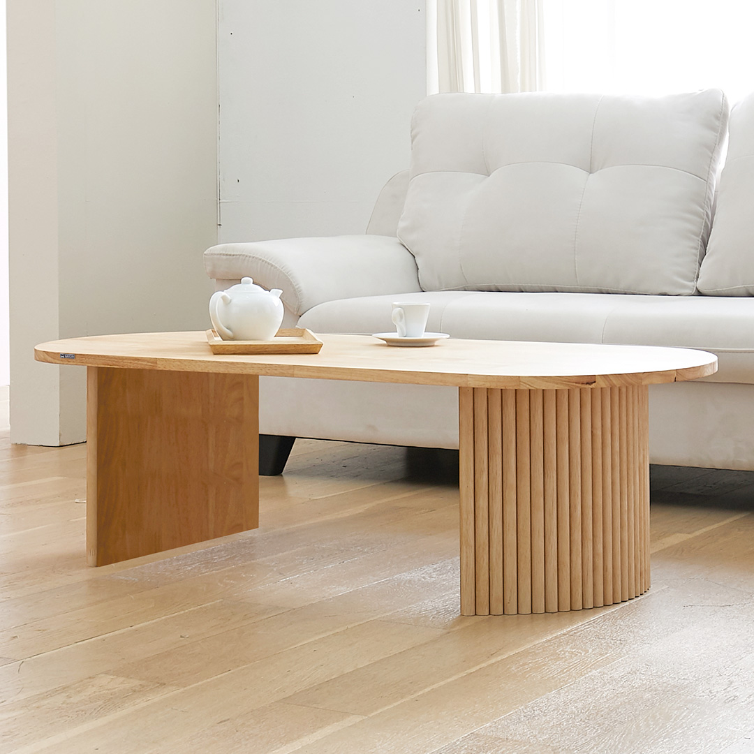 스틴 템바보드 원목 거실 소파테이블 좌탁