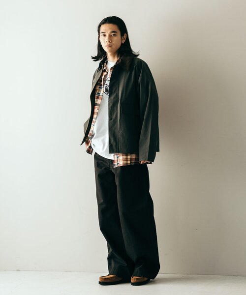 바버 x 저널스탠다드 별주 SPEY 스페이 자켓 카키 네이비 Barbour - 상세 이미지 5