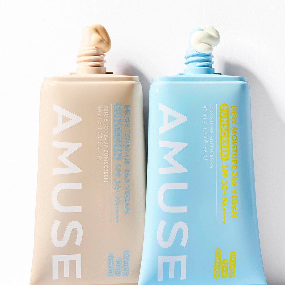 어뮤즈 베이지 톤업 365 비건 선크림 40ml SPF50+ 이미지 4