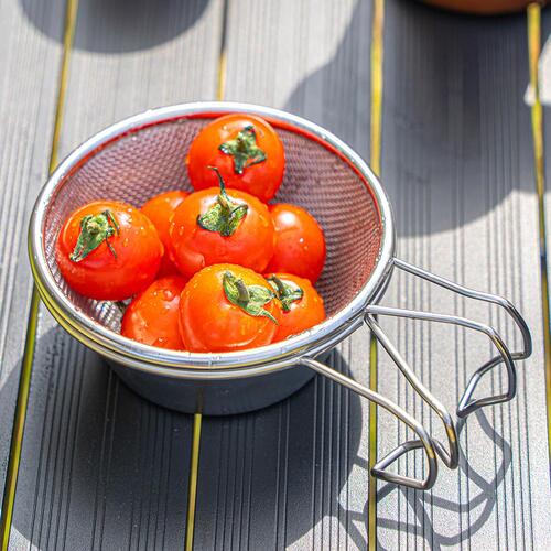 스노우라인 시에라메쉬 300ml 캠핑 차박 접시 그릇 스테인레스 컵