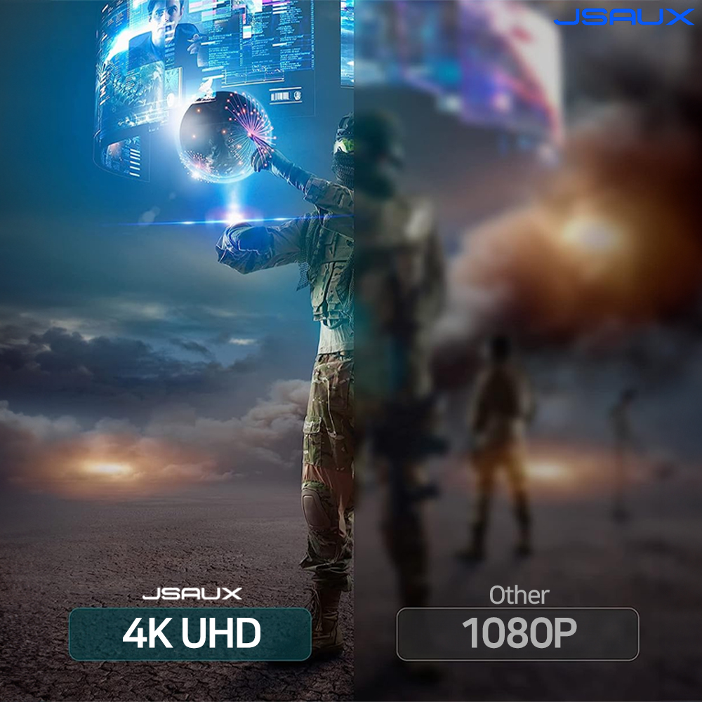 JSAUX DP to HDMI 젠더 변환 컨버터 4K지원 2개세트 - 상세 이미지 5