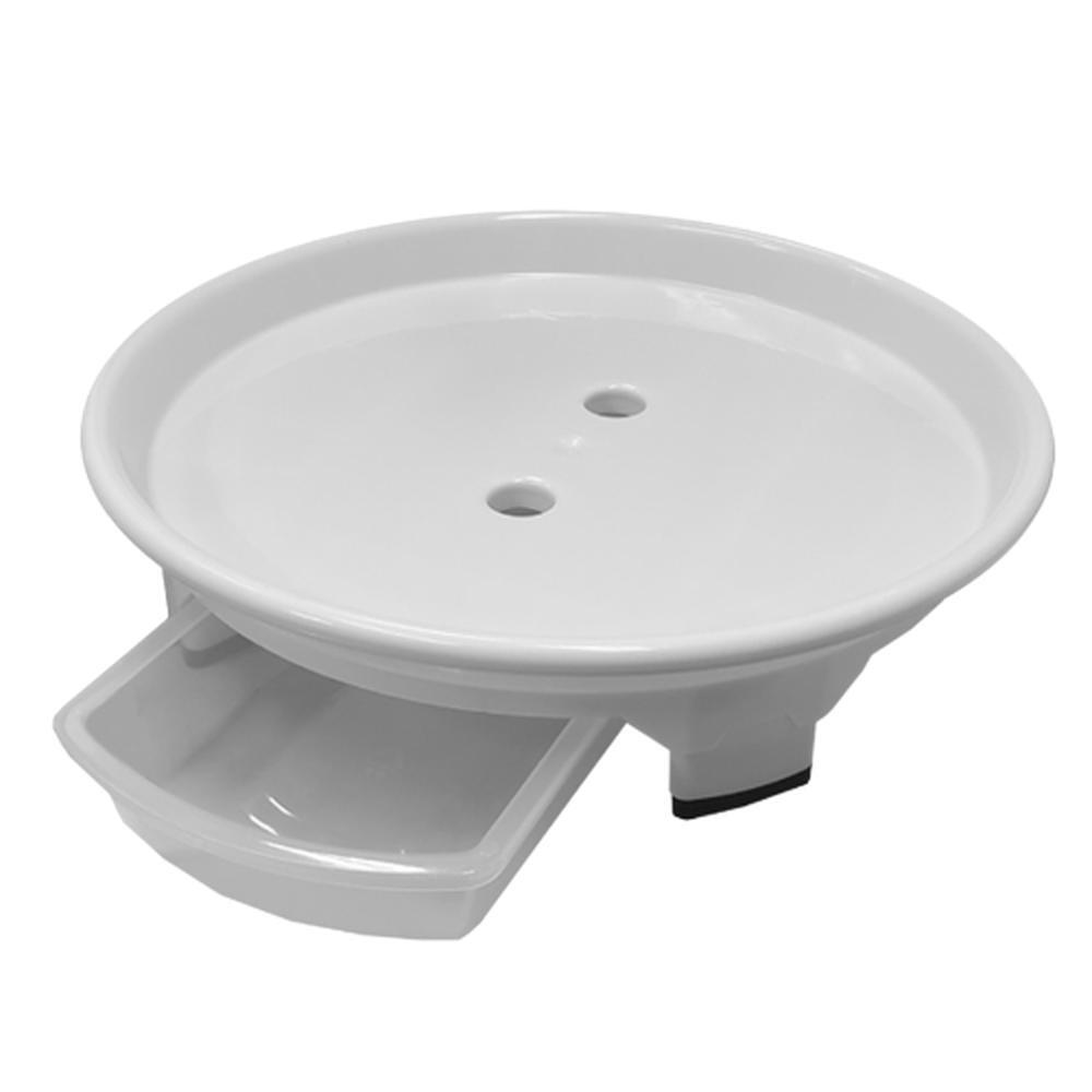 국산 PP 삼발 화분받침 배수받침 거치형 물받이 5호