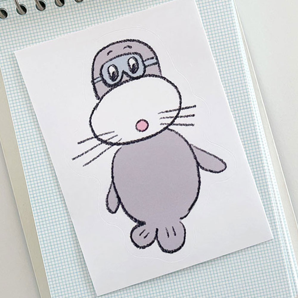 스쿠티 클럽 스티커 01 이미지 4