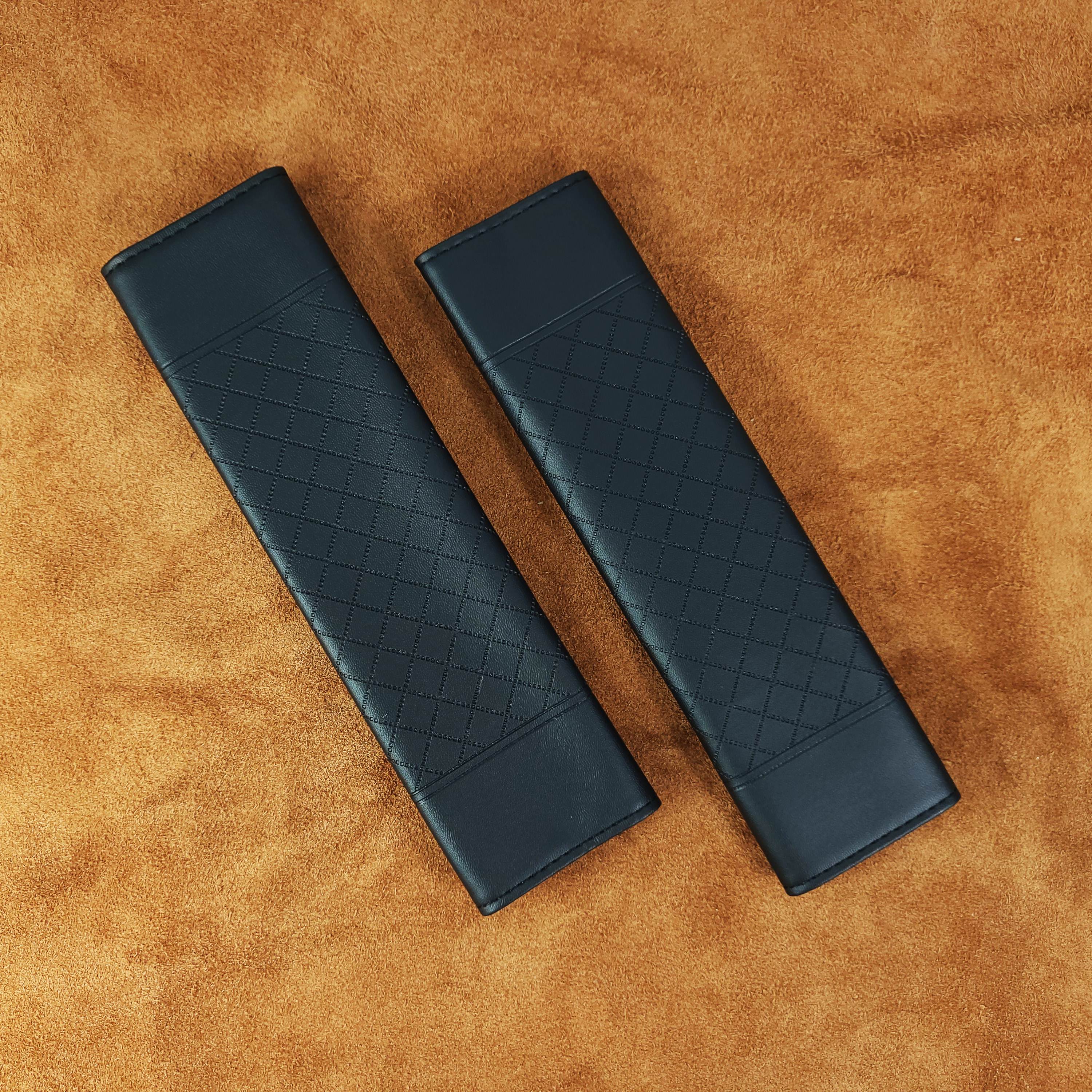 1+1 자동차 차량용 가죽 안전벨트 커버 쿠션