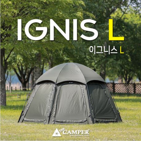 더캠퍼 베스티블 그늘막 도킹 연장 확장 이그니스 쉘터 텐트 L 전용 - 상세 이미지 4