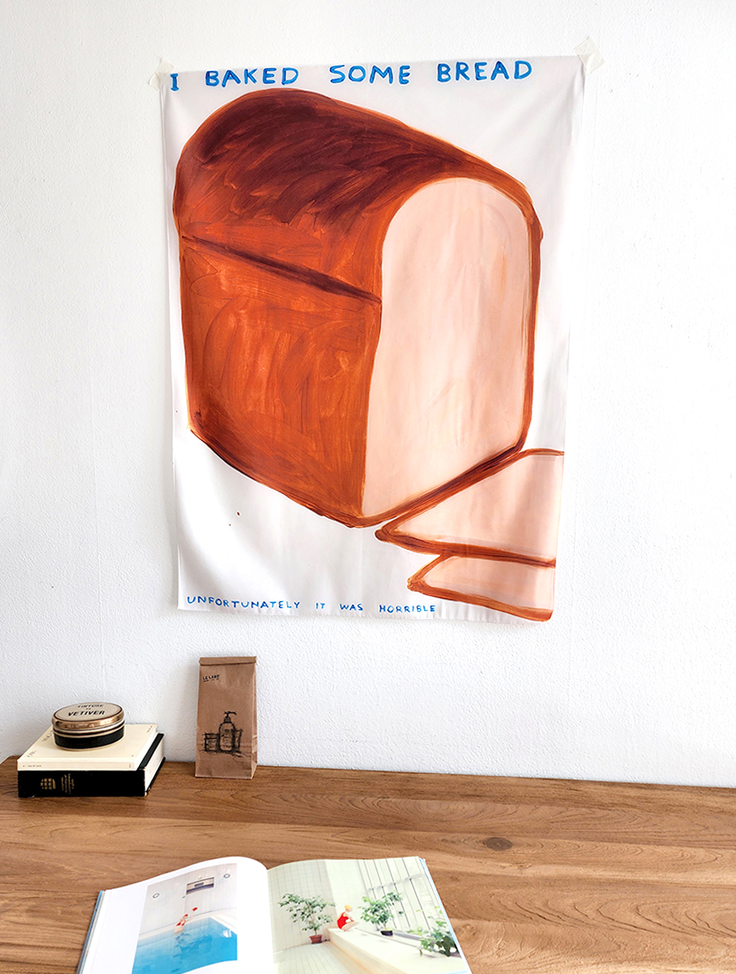 블랑쉬 폭신폭신한 식빵 패브릭 포스터 벽걸이 벽장식 바란스 73x95