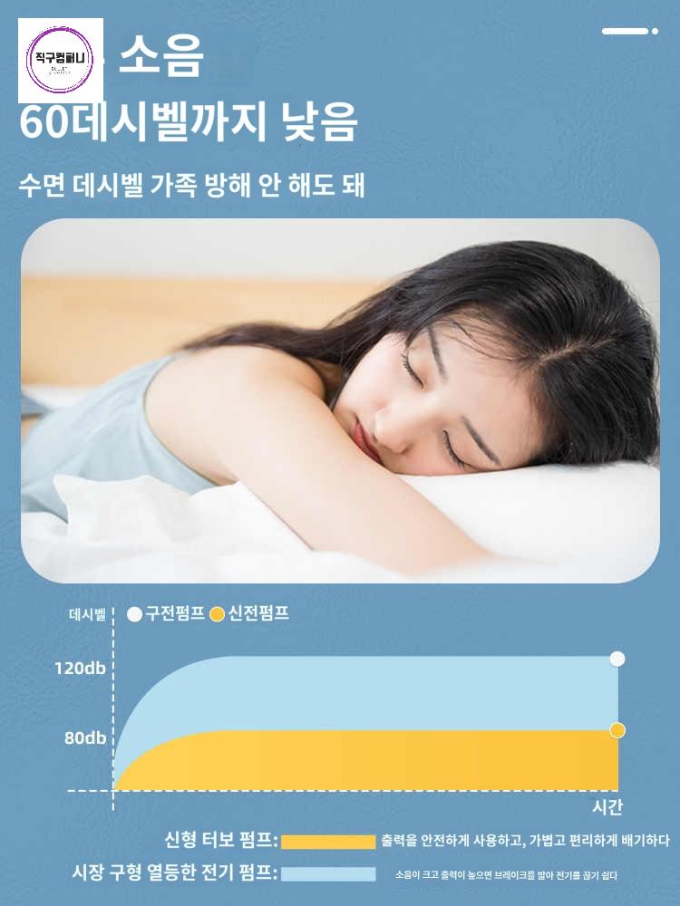 이불 옷 이불압축기 진공압축 휴대용펌프 - 상세 이미지 3
