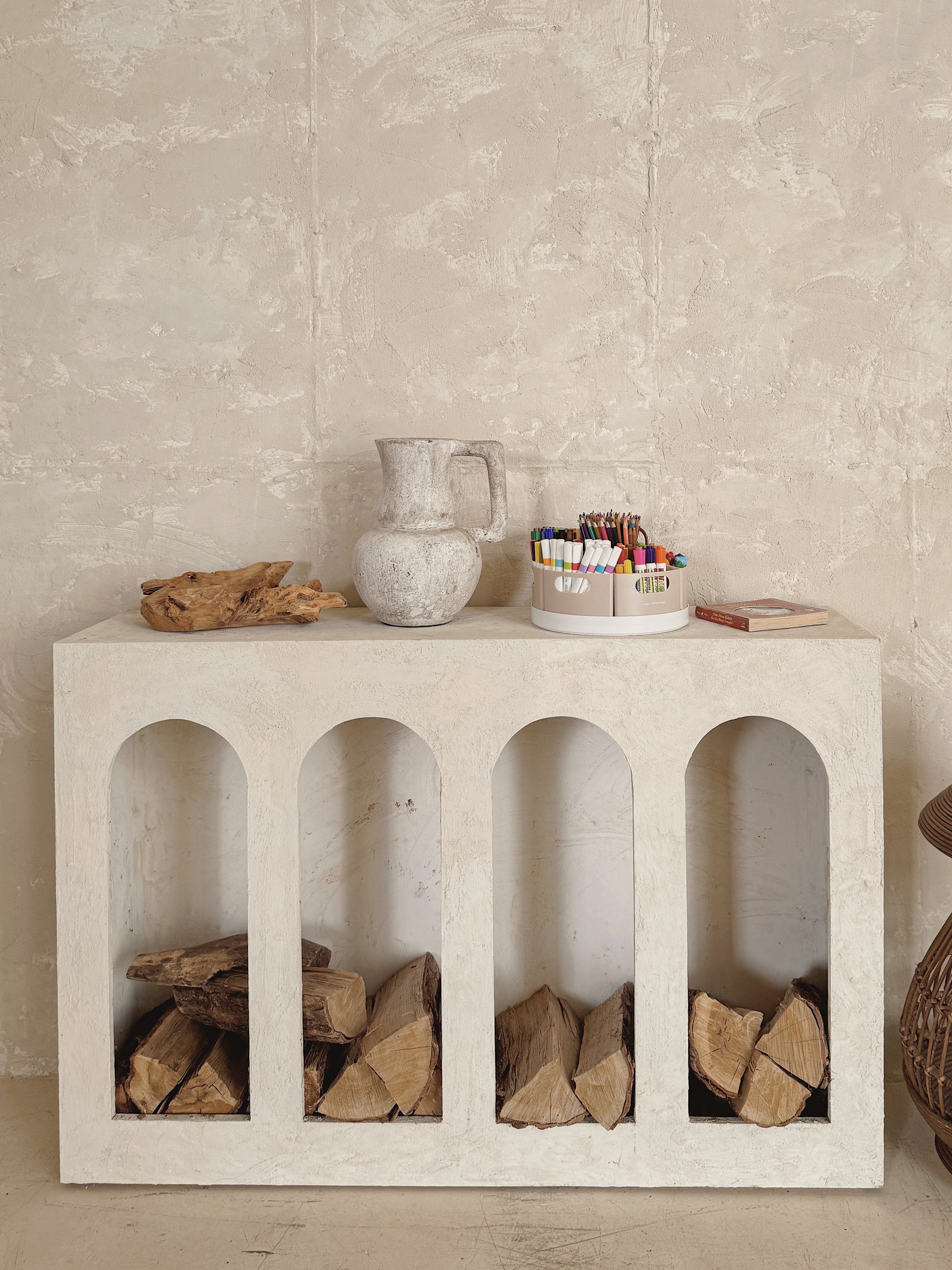 까사드로잉 회전 연필꽂이 정리 홀더 오거나이저