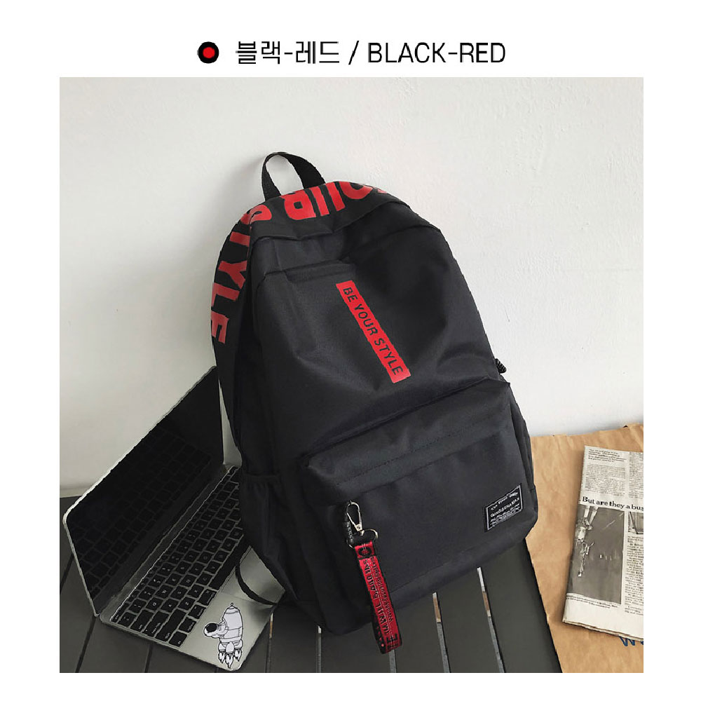 초등 고학년 책가방 5학년 6학년 스쿨 쥬니어 중저가 레터링 백팩 10대 학생 학교가방 - 상세 이미지 3