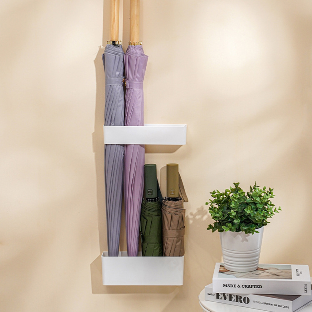 모던 자석우산꽂이 현관 거치대 보관함 우산통 부착 걸이 정리함 홀더 정리