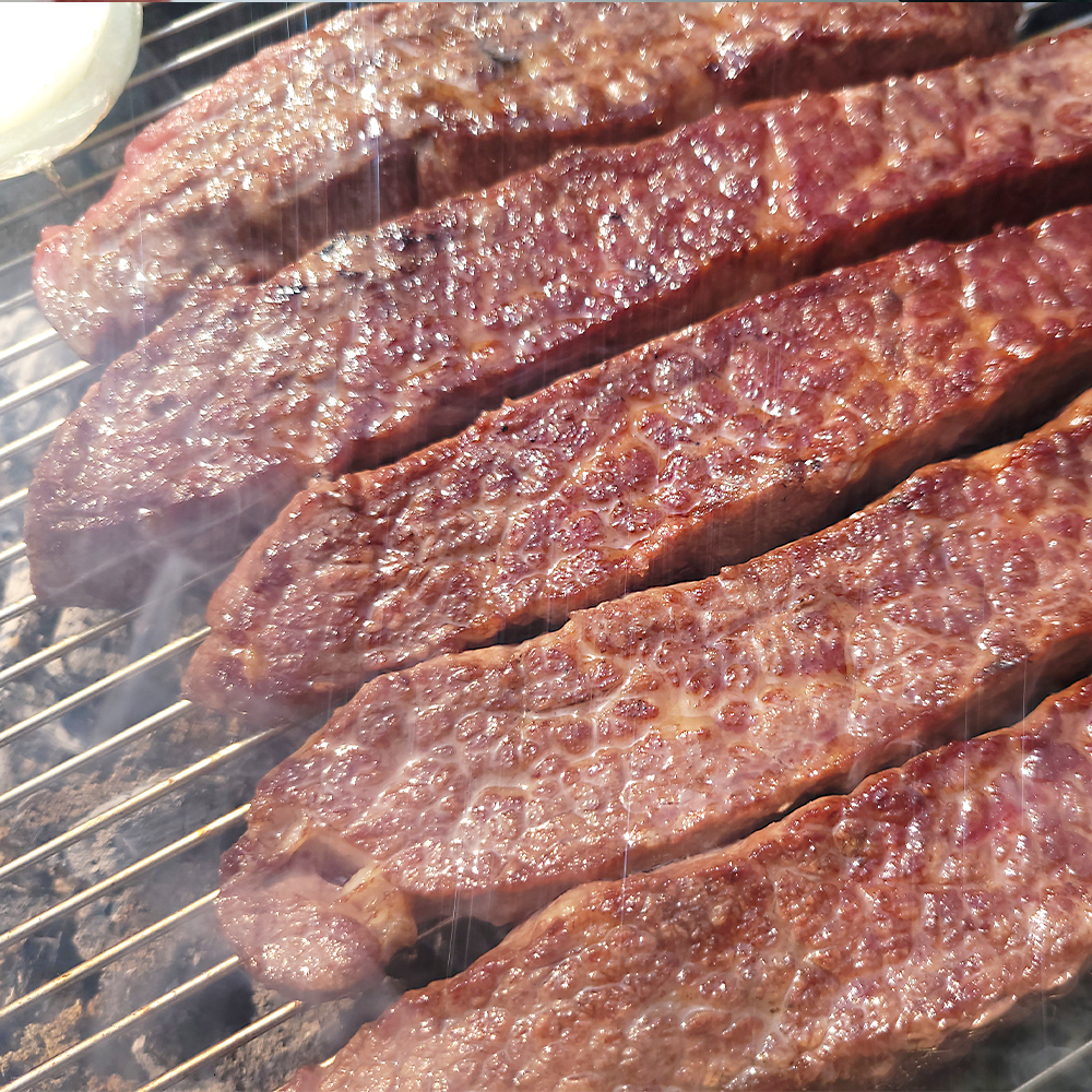 1+1 편리한 뼈 없는 캠핑 우대갈비 200g 400g 스테이크 미국산 캠핑 소고기