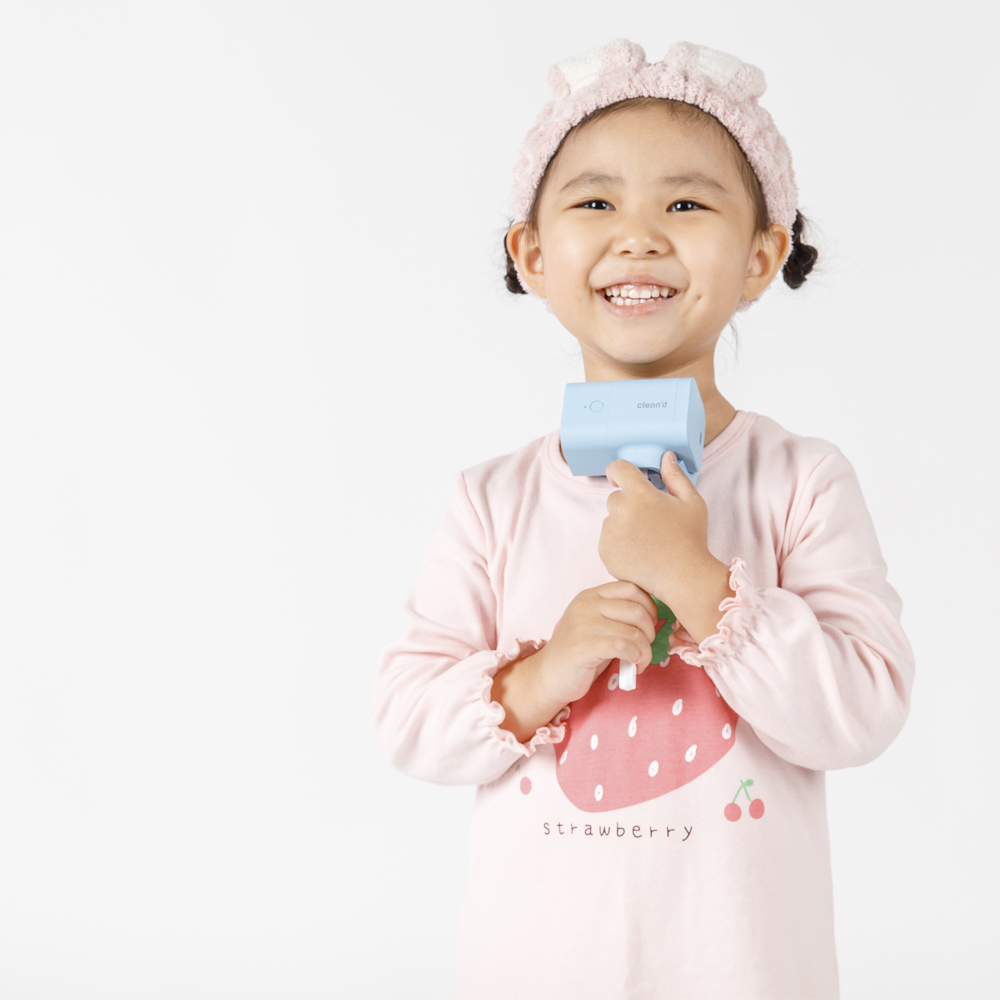 클린디 휴대용 무선 칫솔살균기 윈디 화이트