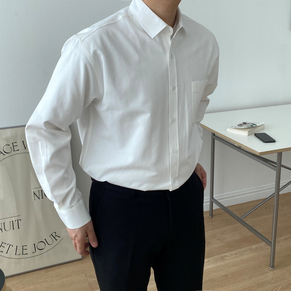 옥스포드남방 남자봄남방 남자옥스퍼드셔츠 이미지 8