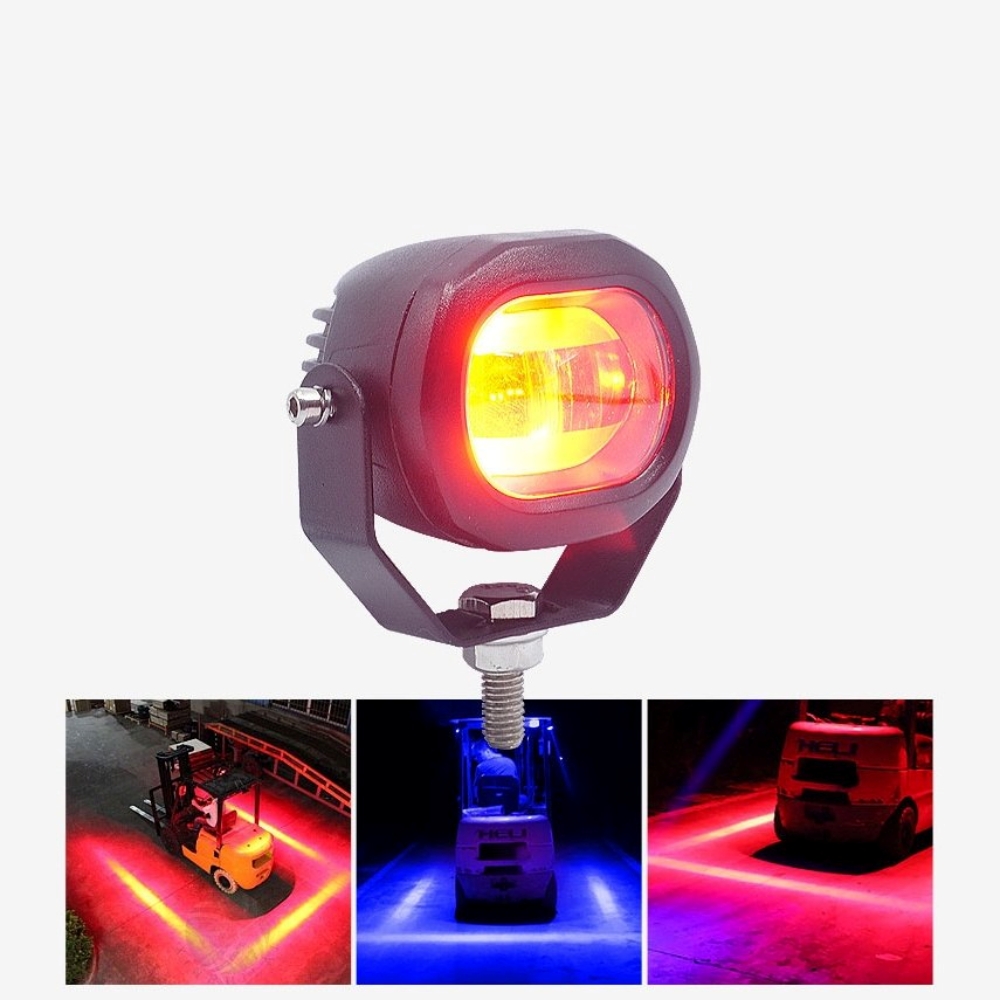 지게차 레드라인 led 레이저 안전빔 미니 안전램프 방수 - 상품 이미지