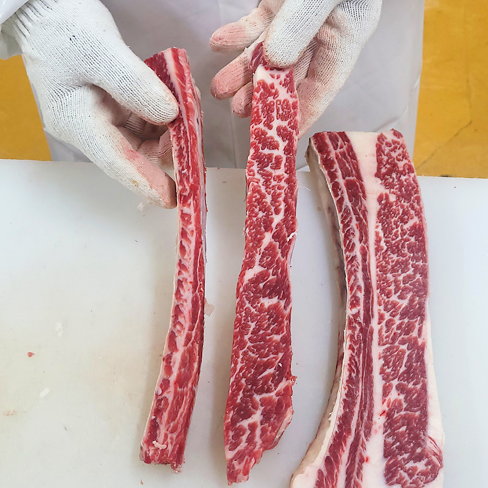 1+1 편리한 뼈 없는 캠핑 우대갈비 200g 400g 스테이크 미국산 캠핑 소고기