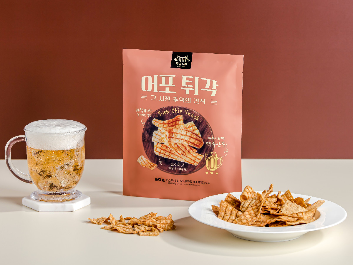 레트로 어포튀각 90g 12봉 - 메인 이미지