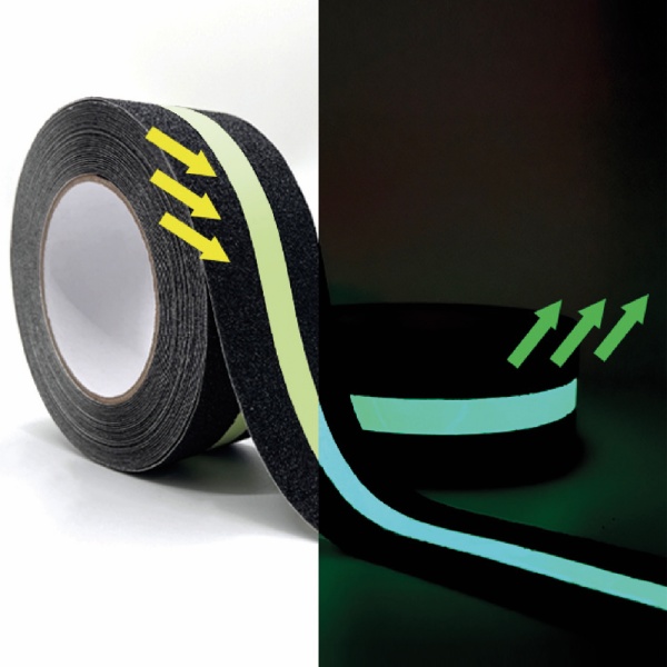 미끄럼방지테이프 논슬립테이프 야광 계단 5cmx10M 이미지 3