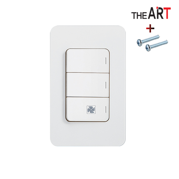 제일 디아트 2구 스위치 단로 전등 스위치 커버 화이트