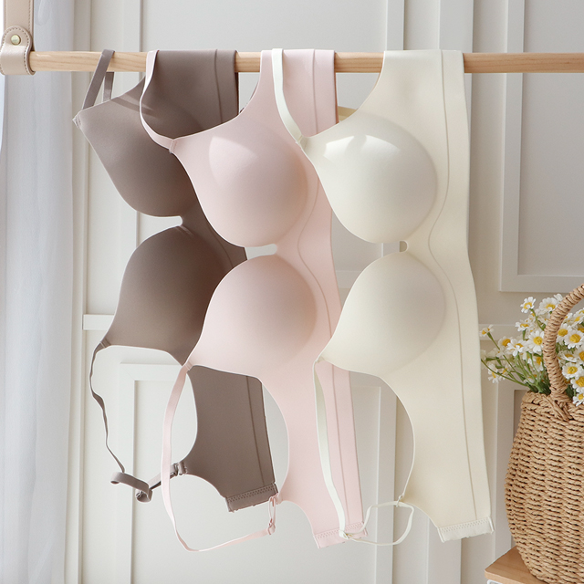 [누적판매8300]70A 90C까지 고품질 심리스 젤라또 노와이어브라팬티 제품 이미지