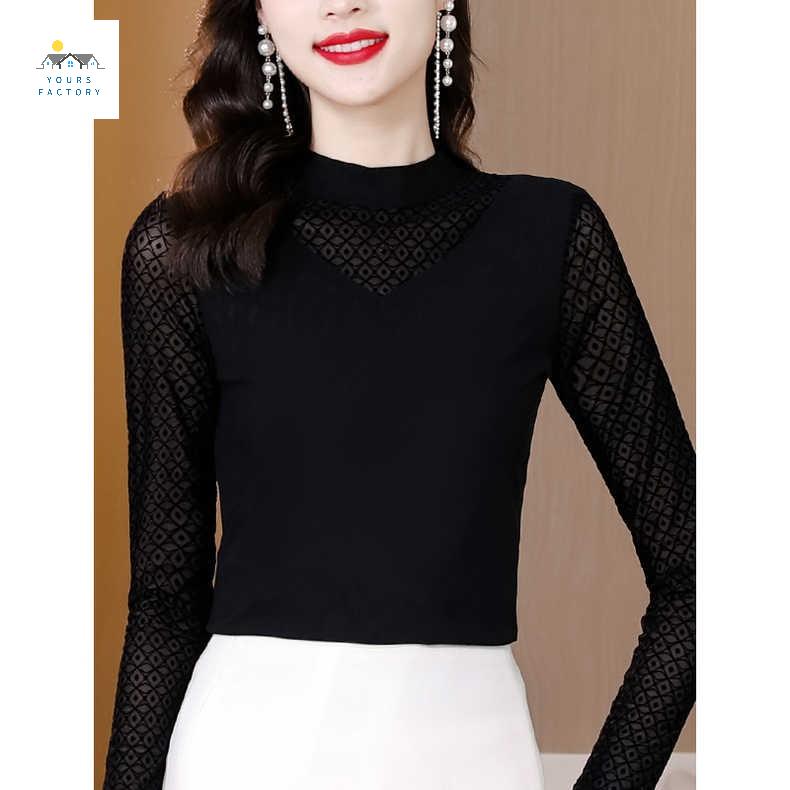 줌바 댄스티 라틴 댄스복 연습복 상의 사교 라인 - 상세 이미지 4