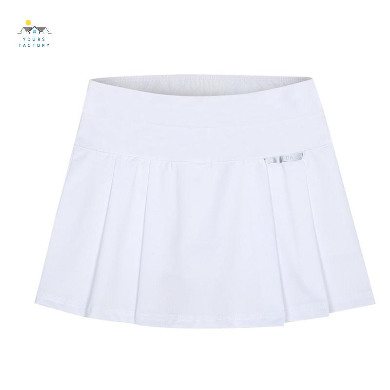 여성 테니스 속건 골프 러닝 스포츠 볼링치마 요가 배드민턴 이너포켓 빅사이즈 스커트 - 상세 이미지 2