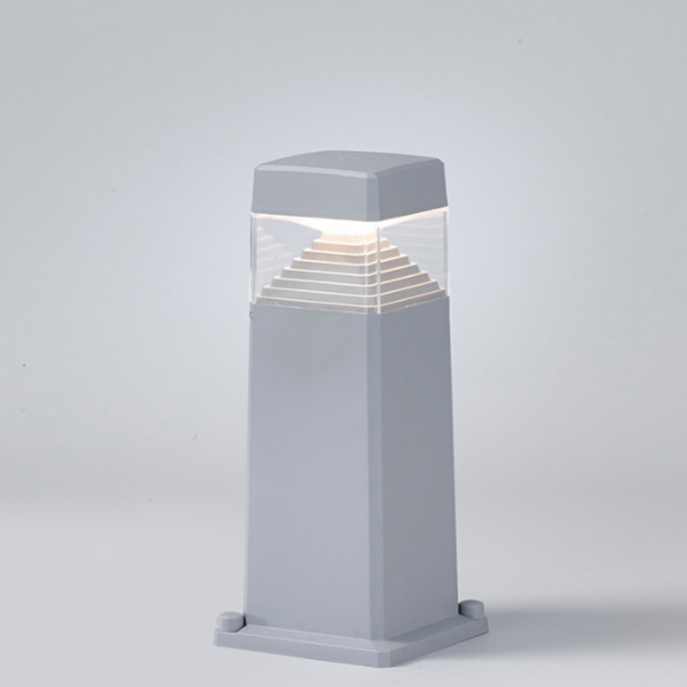 녹X 부식X/이탈리아 LED 전기 정원등 잔디등 가로등 열주등 외등 블랙/전구색/500MM - 상세 이미지 3