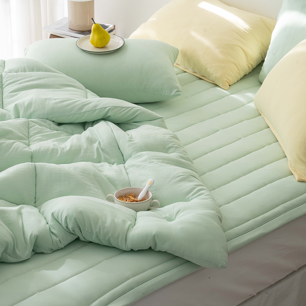 기숙사이불 알러지케 차렵이불 봄 간절기 침구 슈퍼싱글 퀸 파스텔컬러