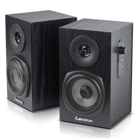 캔스톤 다이나믹 사운드 2채널 USB 전원 북쉘프 프리미엄 스피커 음악감상 게임 공공장소