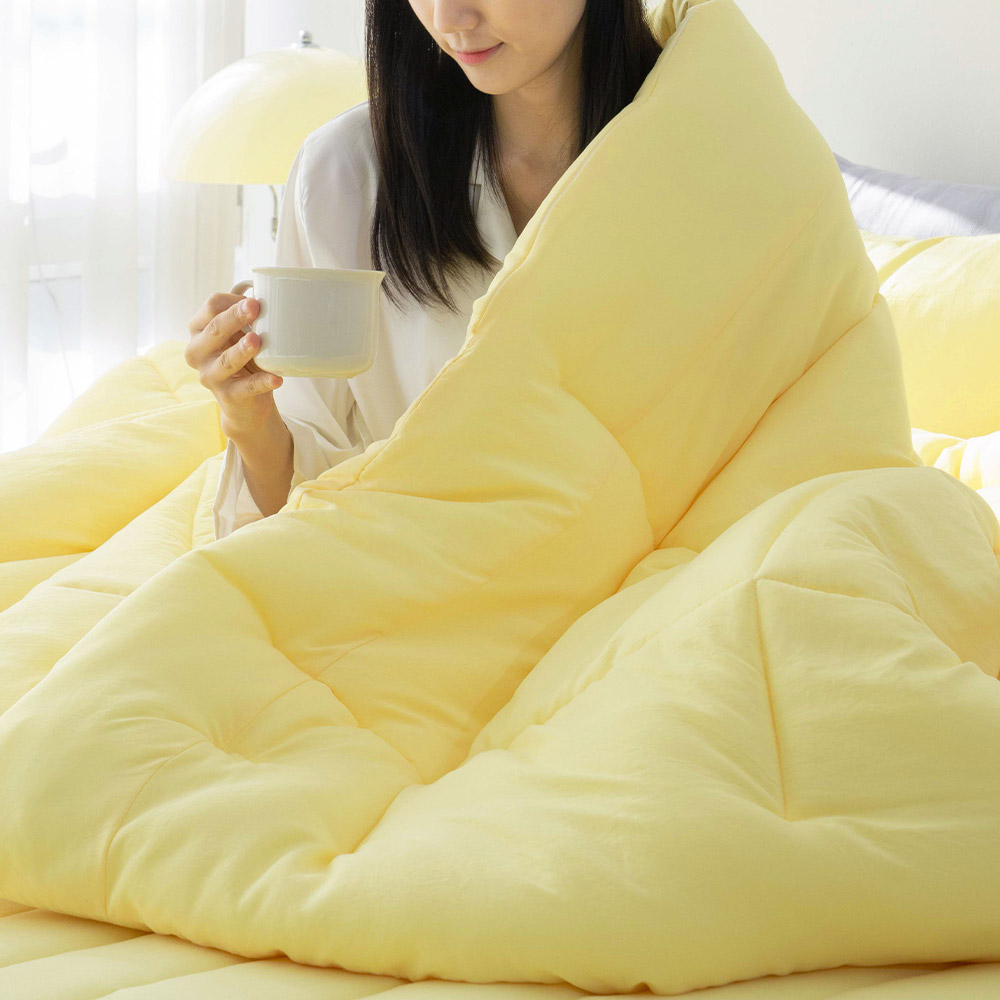 기숙사 알러지케어 차렵이불 신학기 사계절 침구 슈퍼싱글 파스텔컬러