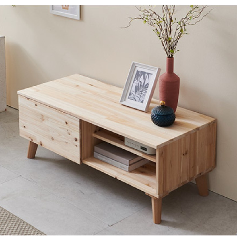 원룸 티비 다이 폭좁은 거실장 소형 거실장 미니거실장