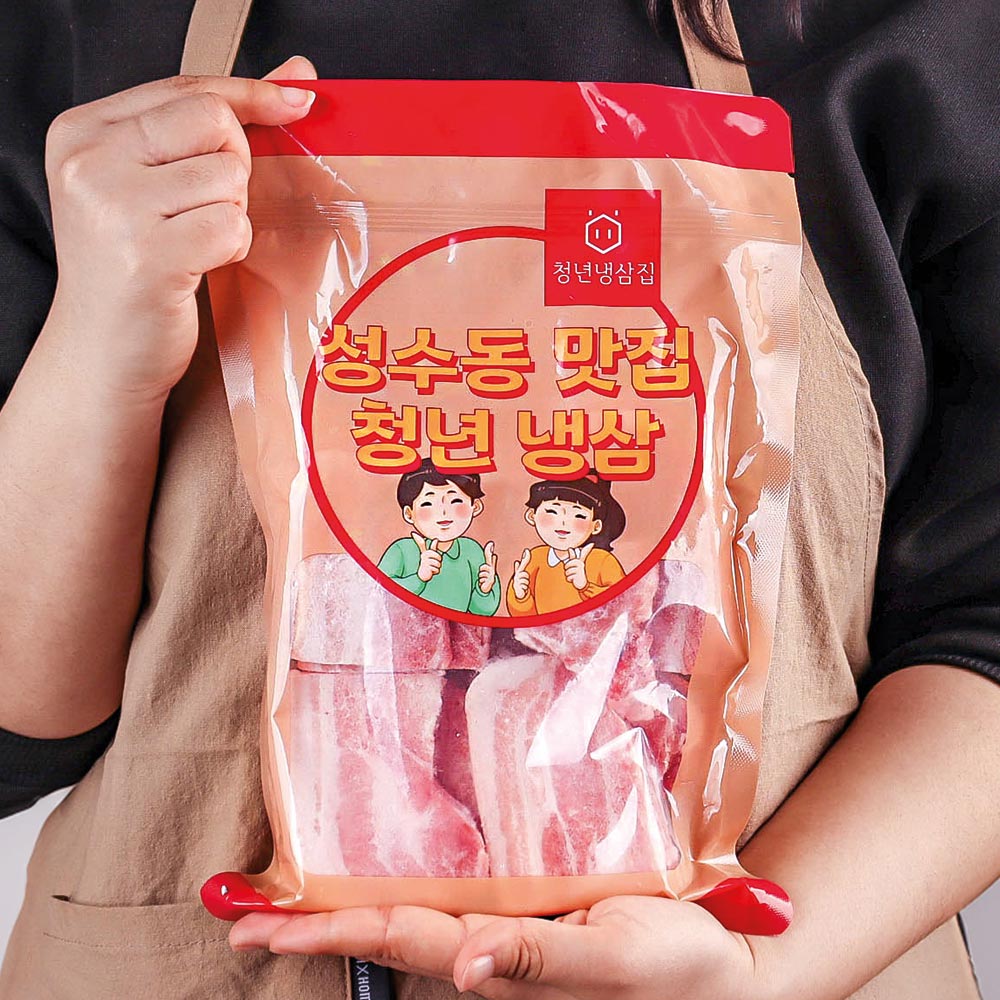 청년냉삼 냉동삼겹살 800g 1팩 - 상세 이미지 4