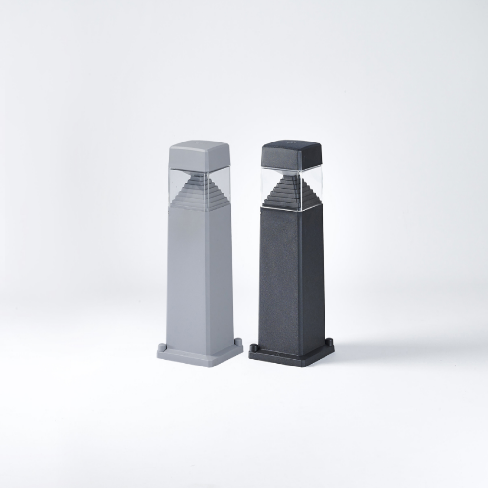 녹X 부식X/이탈리아 LED 전기 정원등 잔디등 가로등 열주등 외등 블랙/전구색/500MM - 상세 이미지 2