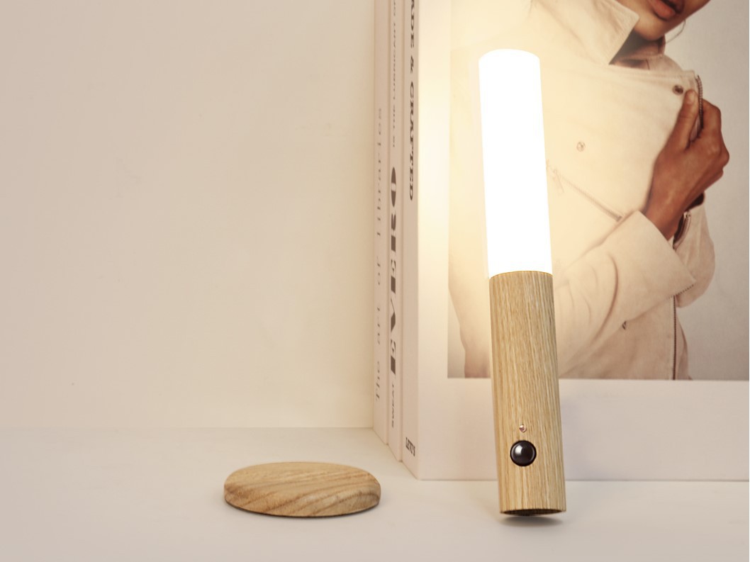 호두나무 led 스마트 센서등 조명 엔틱소품 선물용 - 상세 이미지 3