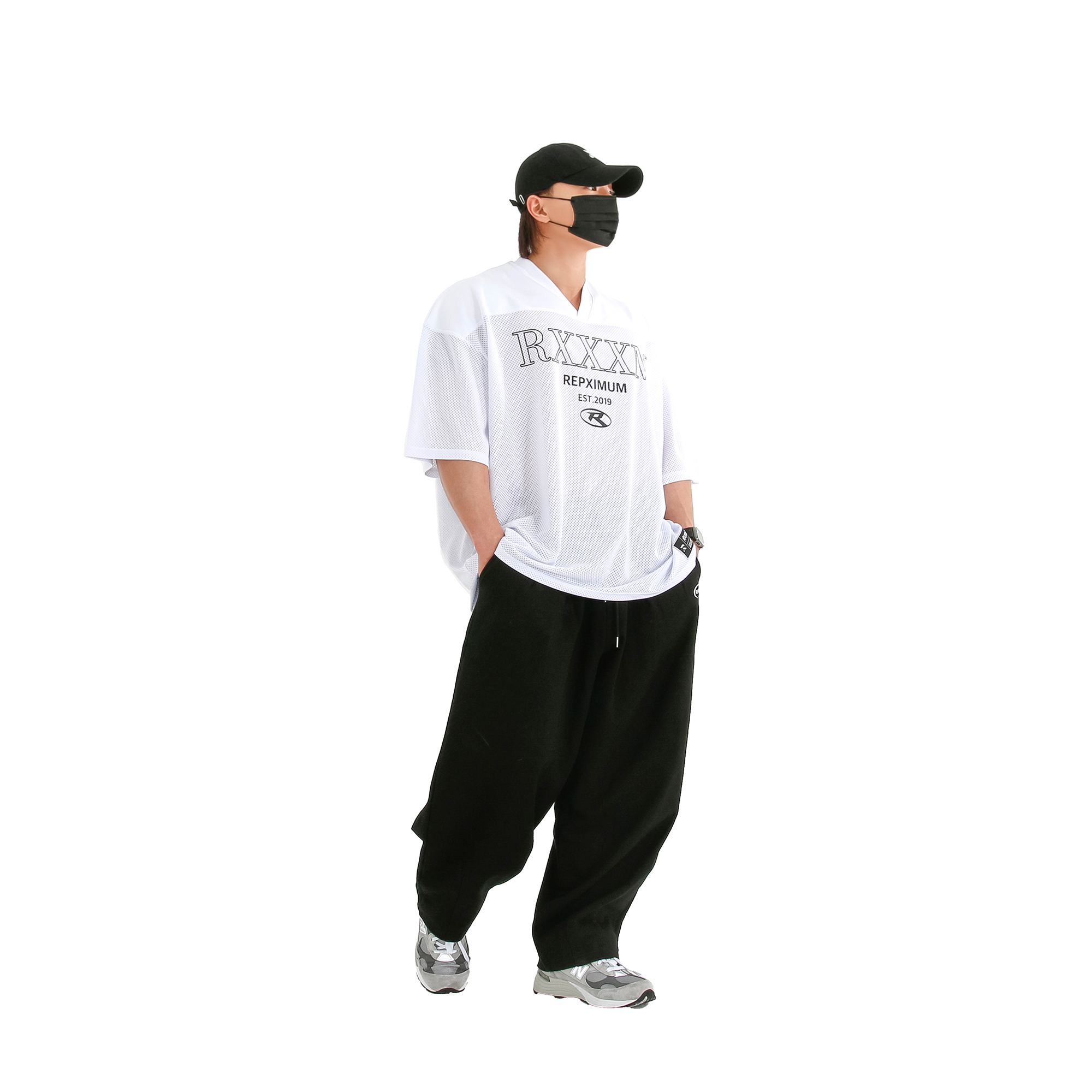 렙시멈 짐웨어, RXXXM 쿨 메쉬 오버핏 럭비져지 (4Colors) 이미지 7