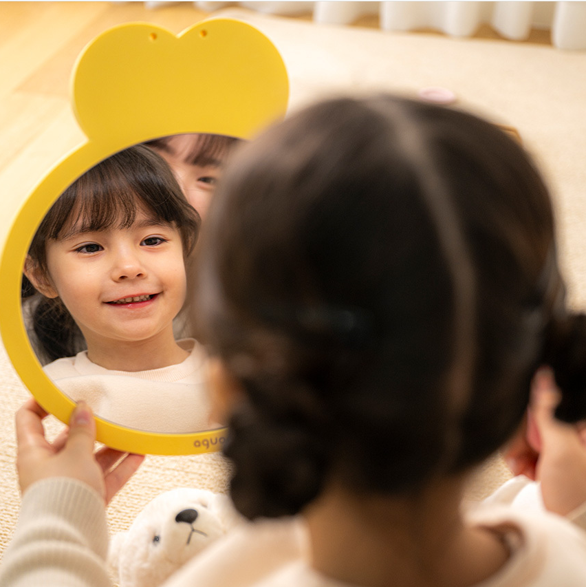 아기 아크릴거울 어린이집 화장실 병풍 안전거울 베베얼굴 - 상세 이미지 4