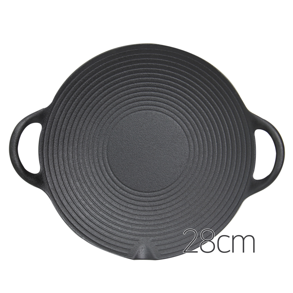 리피 그리들Z 무쇠 주철 캠핑 그리들 팬 솥뚜껑 불판 바베큐그릴 28cm - 상세 이미지 2