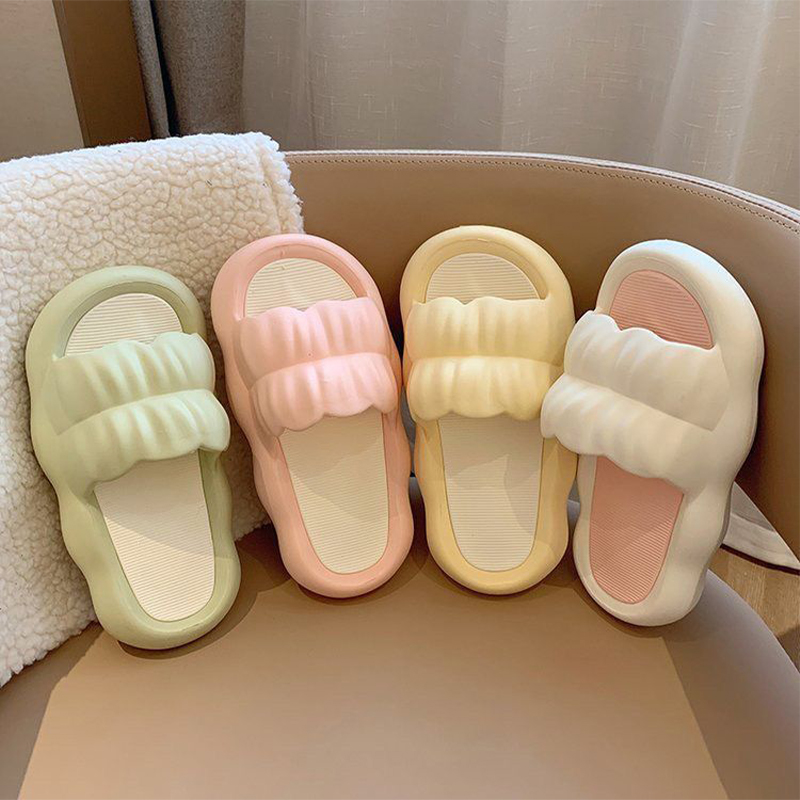 1+1 마카롱 발편한 슬리퍼 키높이 사무실슬리퍼