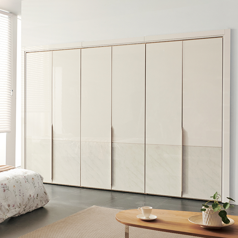 엘룸 E0 3050(10자)장롱 하이그로시 - 상품 이미지