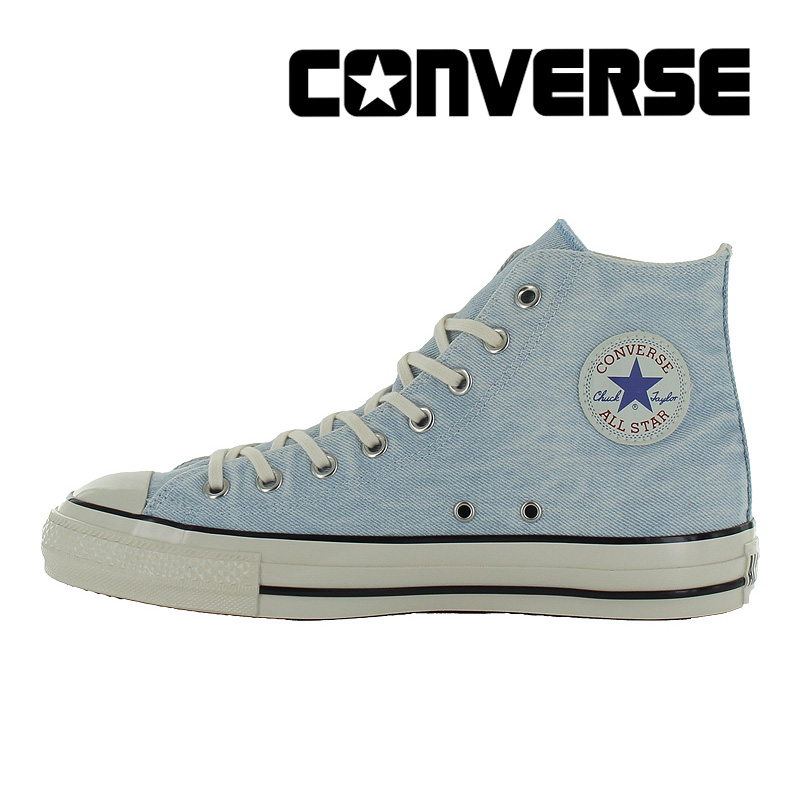 컨버스 올스타 데님 블루 남자 여자 US AGEDDENIM HI CONVERSE 24SS - 메인 이미지