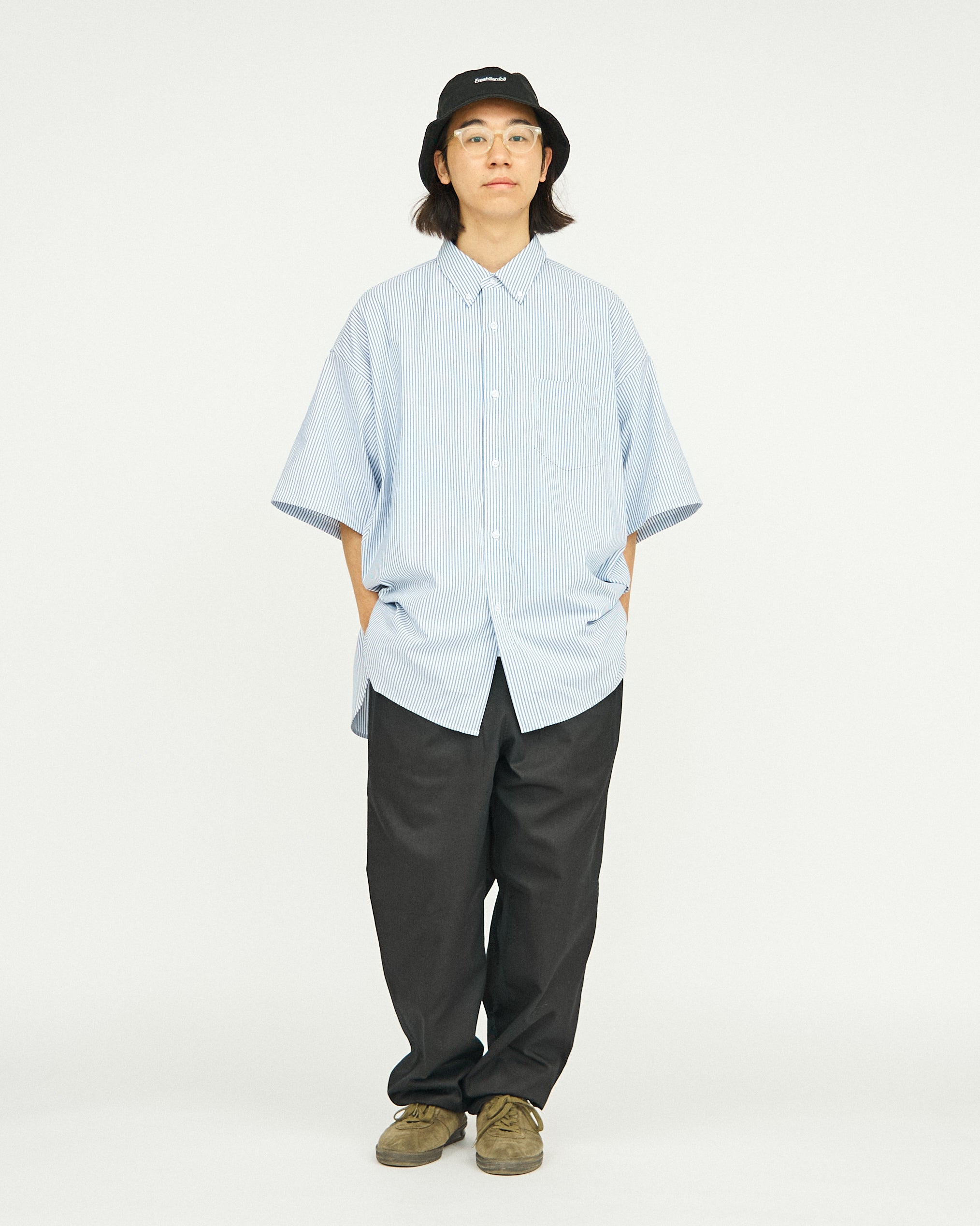 프레쉬서비스 반팔 옥스포드 셔츠 OXFORD CORPORATE S/S B.D. 4컬러 - 상세 이미지 3