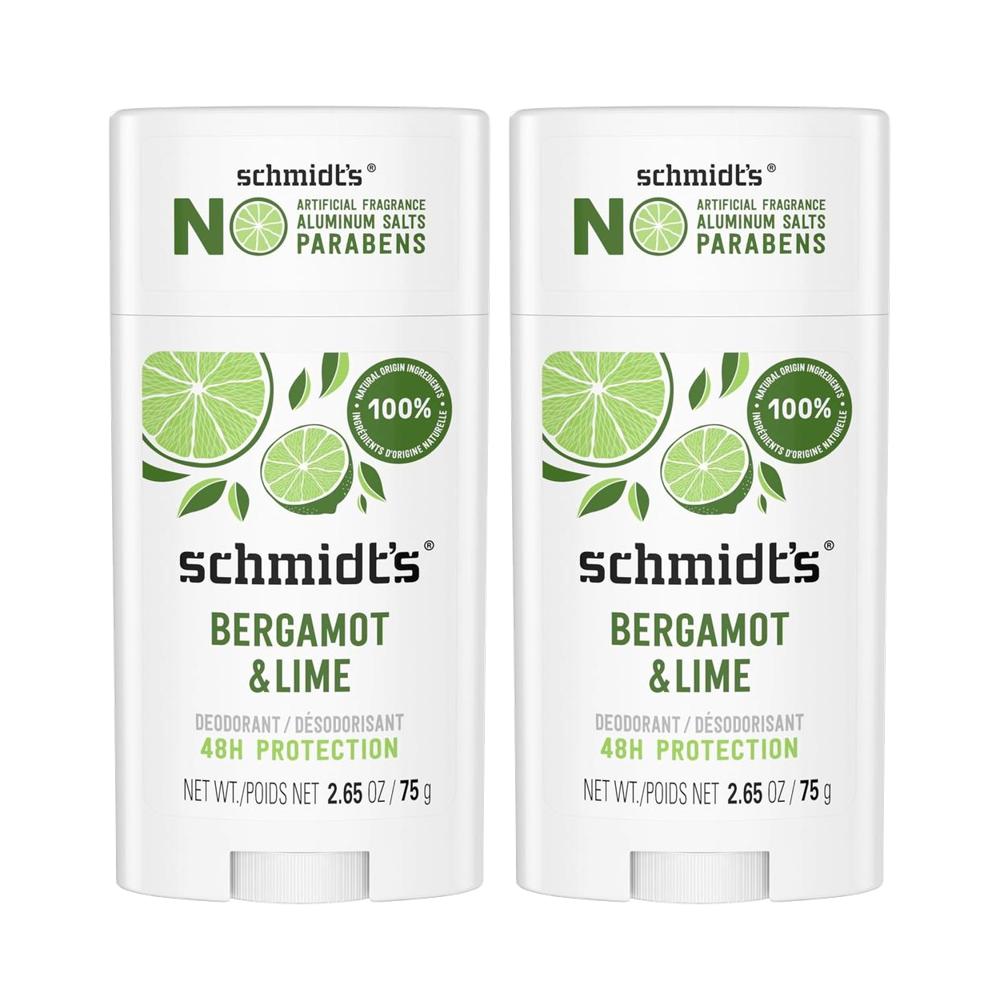 슈미츠 데오드란트 스틱 베르가못 라임 Deodorant 75g (2개) - 상품 이미지