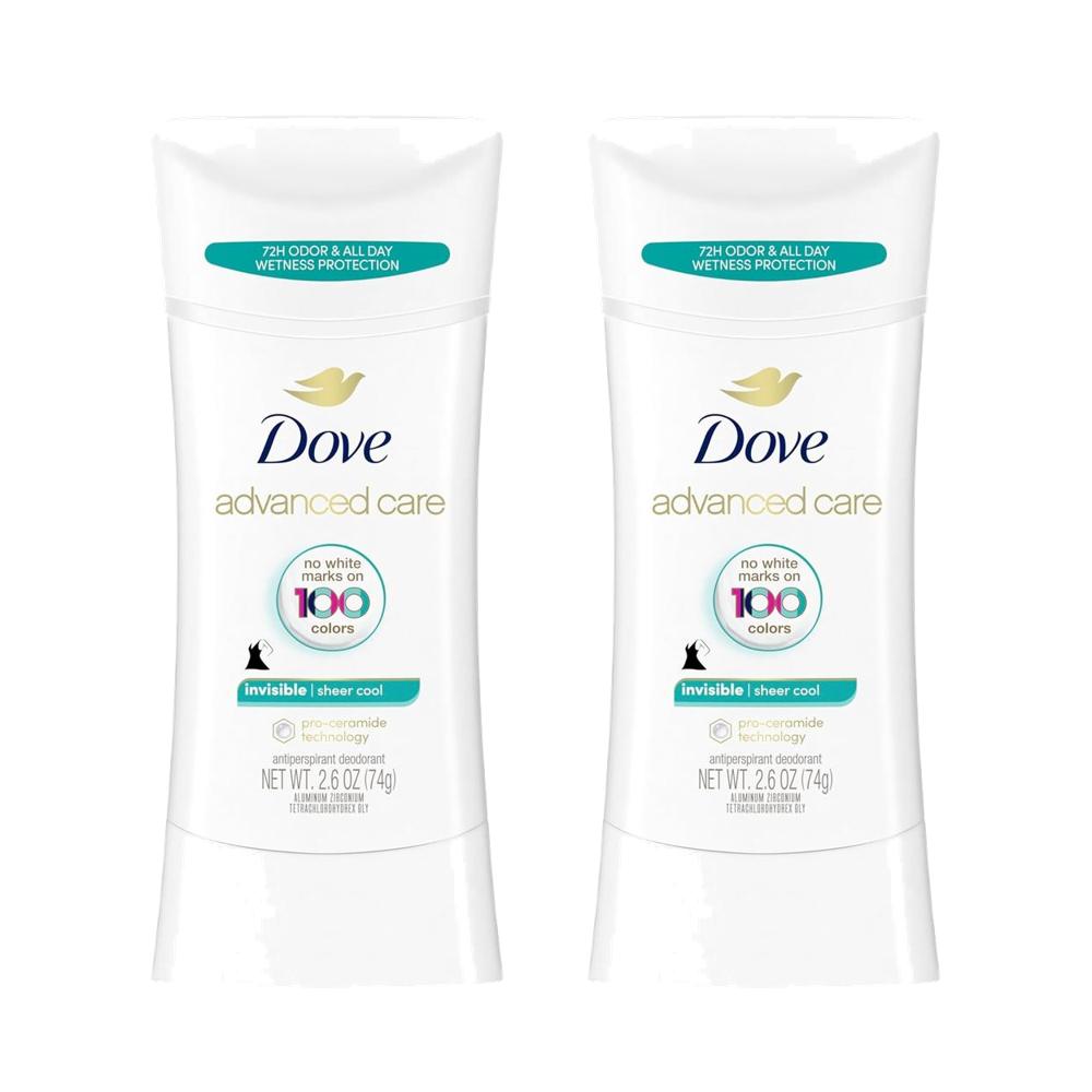 도브 데오드란트 스틱 sheer cool Deodorant 74g (2개) - 상품 이미지