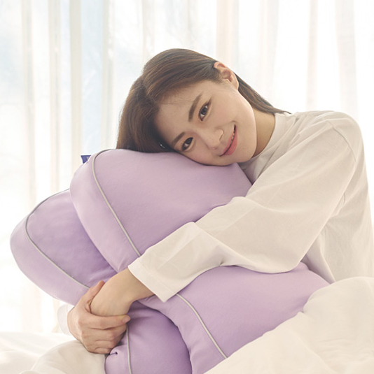 에그젤 기능성 경추 목이편한 높은 베개 옆잠 엘라머 소재 배게