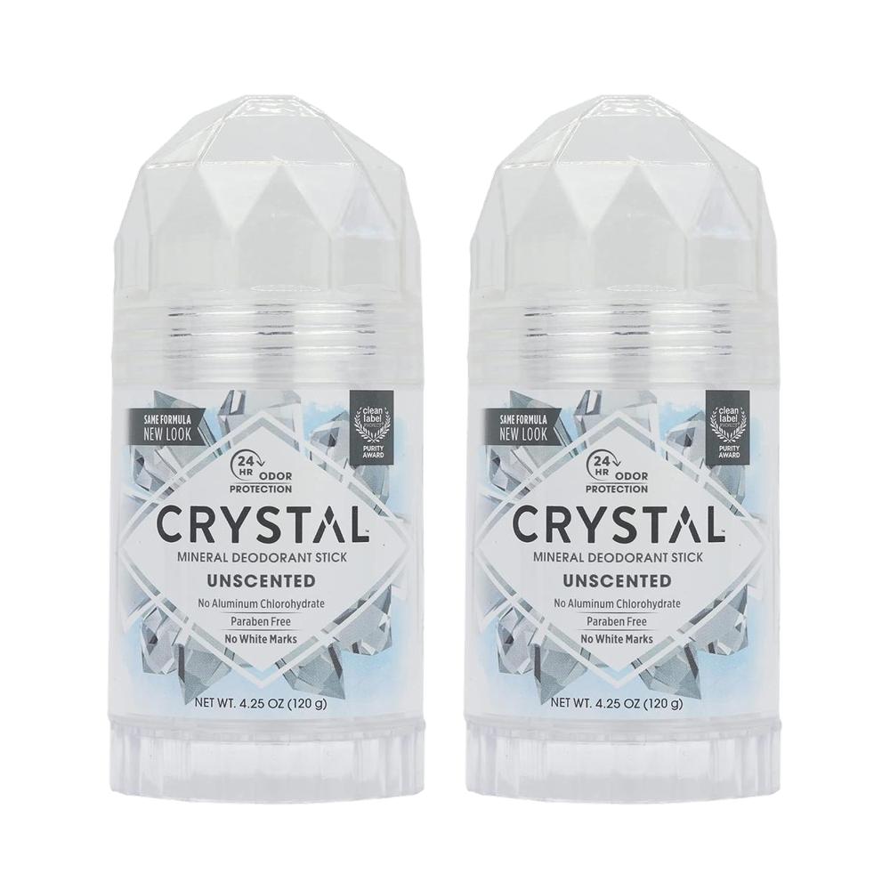 크리스탈 데오드란트 스틱 무향 Deodorant 120g (2개) - 상품 이미지