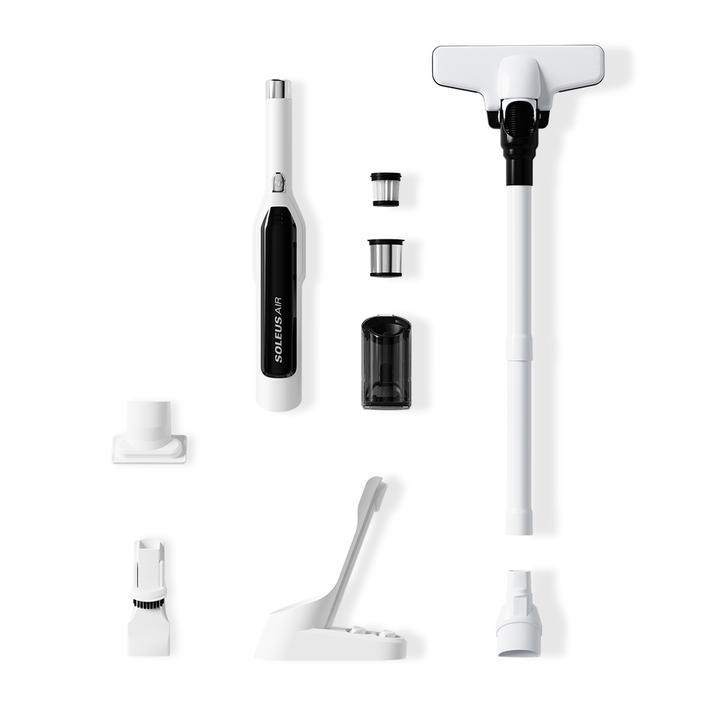 솔러스에어 무선 미니청소기 소형 핸디형청소기 자취방 원룸 머리카락