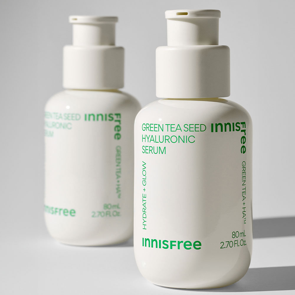 이니스프리 그린티 씨드 히알루론산 수분세럼 80mL + 그린티 씨드 히알루론산 수분크림 50mL - 상세 이미지 2