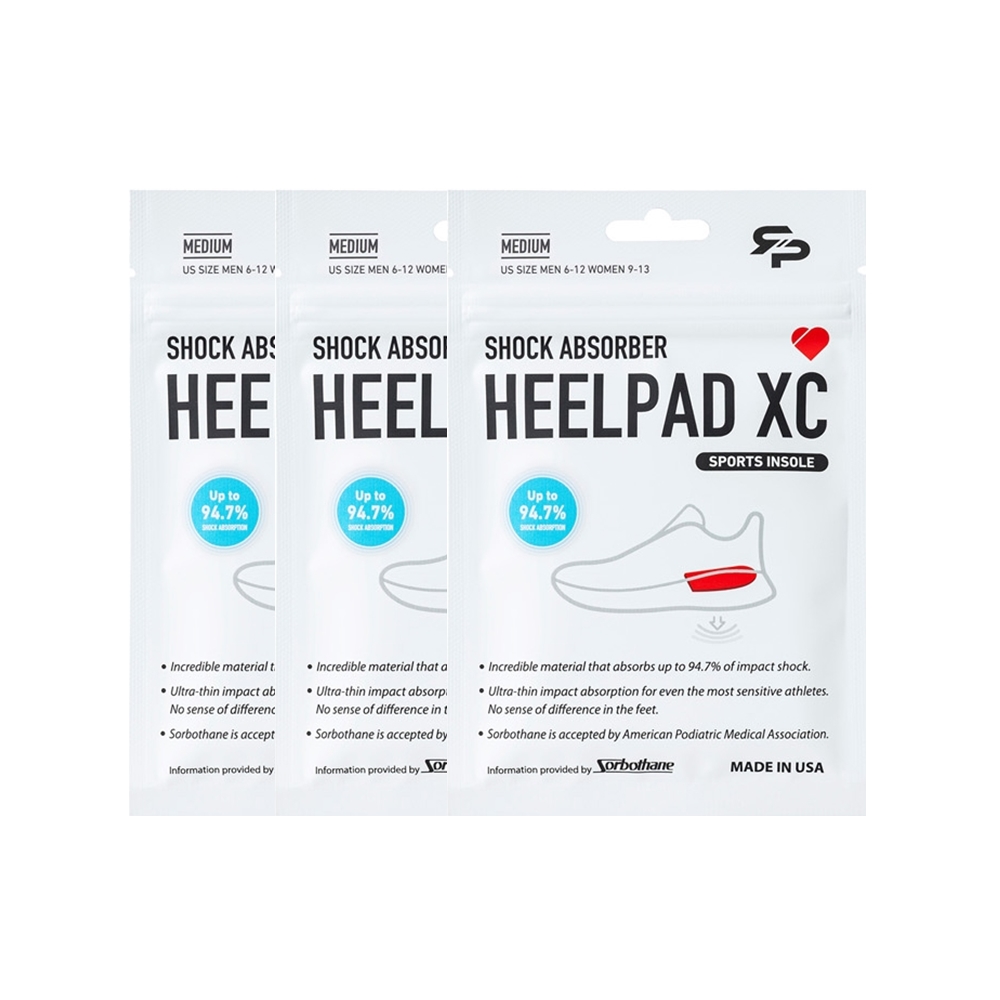 3+1 RTP 국민 힐패드 XC 기능성 테니스 운동화 깔창 무릎 발목 허리 보호